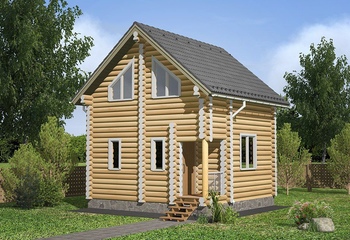 Дом из бревна ОБ-2