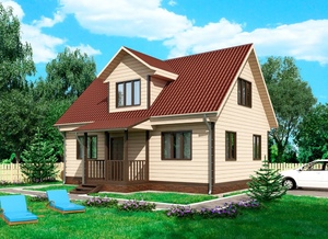 Дом каркасный К-2