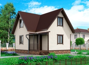 Дом каркасный К-3