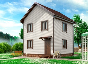 Дом каркасный К-9