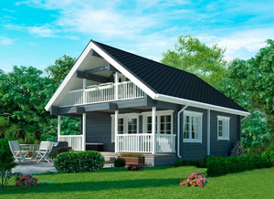 Дом из клееного бруса КБ-8