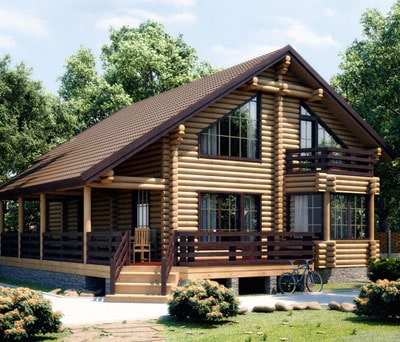 Дома из бревна